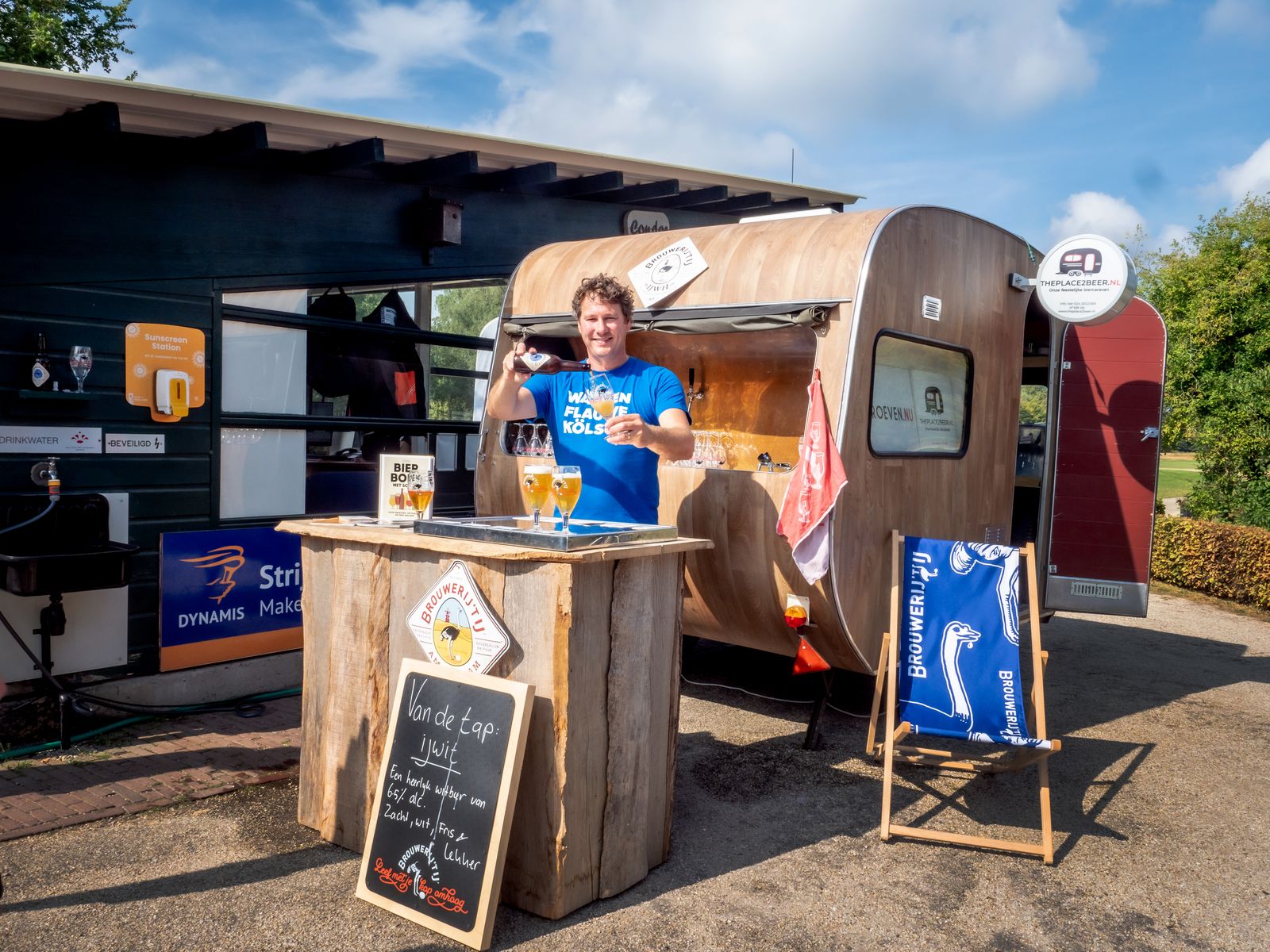 De Biercaravan in beeld