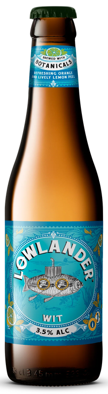 Crème Witbier bierflesje